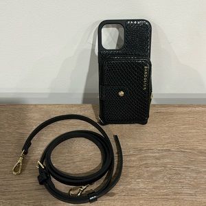 BANDOLIER iPhone 12 Pro Max, case with strap.